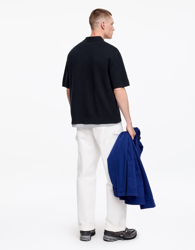 ARKET - Fine-Knit Polo Shirt