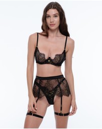 One Empire - Alida Black Lace Lingerie Set