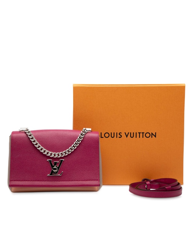 Pre-Loved by Azura Reborn - Pre-Loved Tricolor Leather Lockme II BB