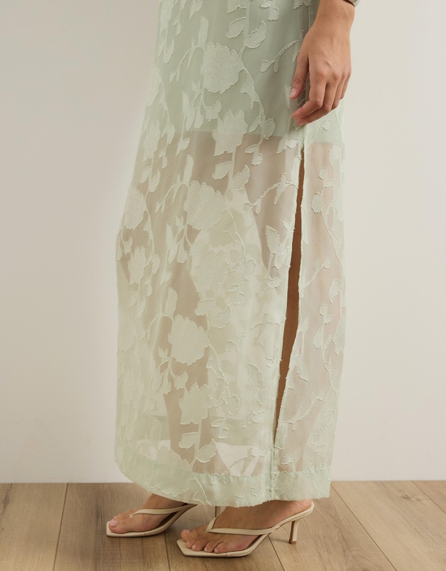 Atmos&Here - Lucia Jacquard Maxi Dress