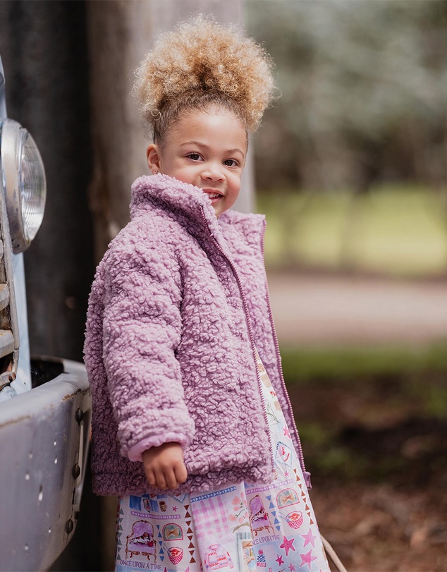 Fox & Finch - Winter Vacay Sherpa Coat - Babies