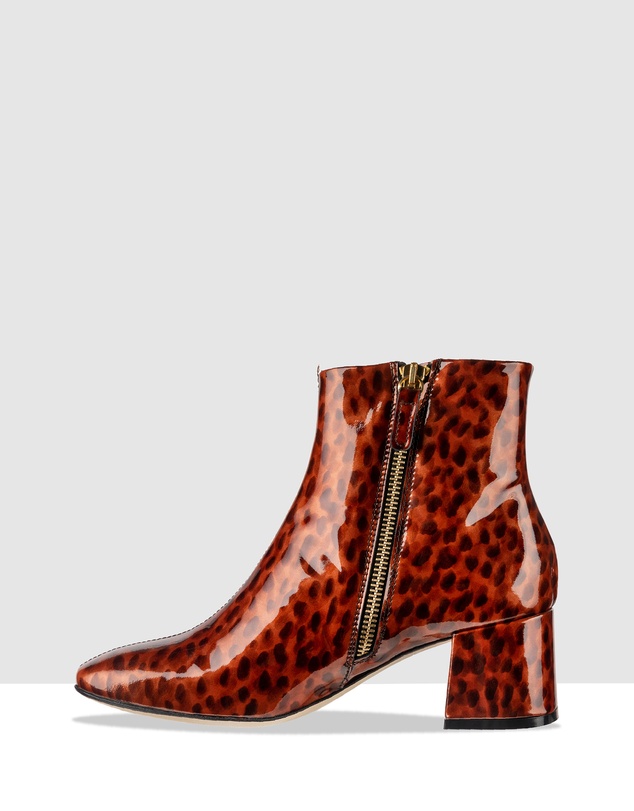 Habbot - Moor Heeled Ankle Boots