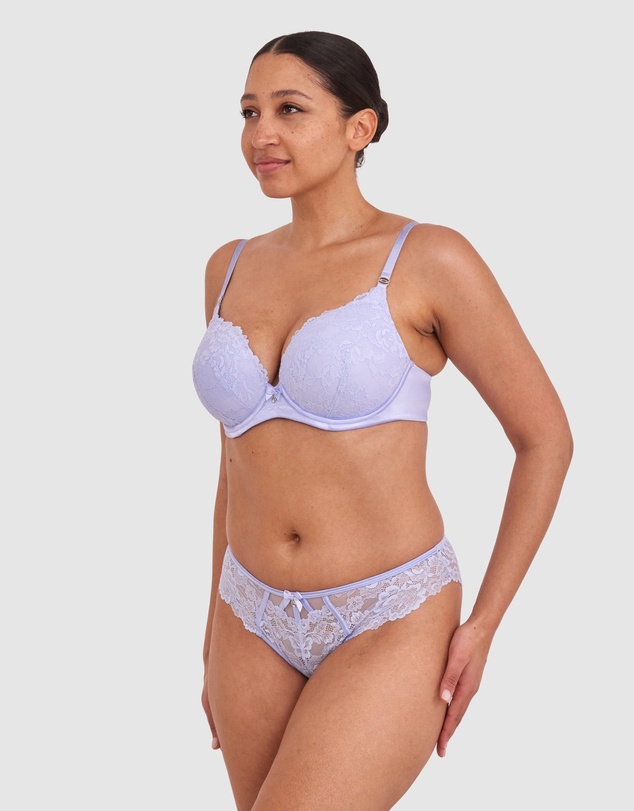 Bras N Things - Bethany Essentials Full Cup Bra - Pale Blue