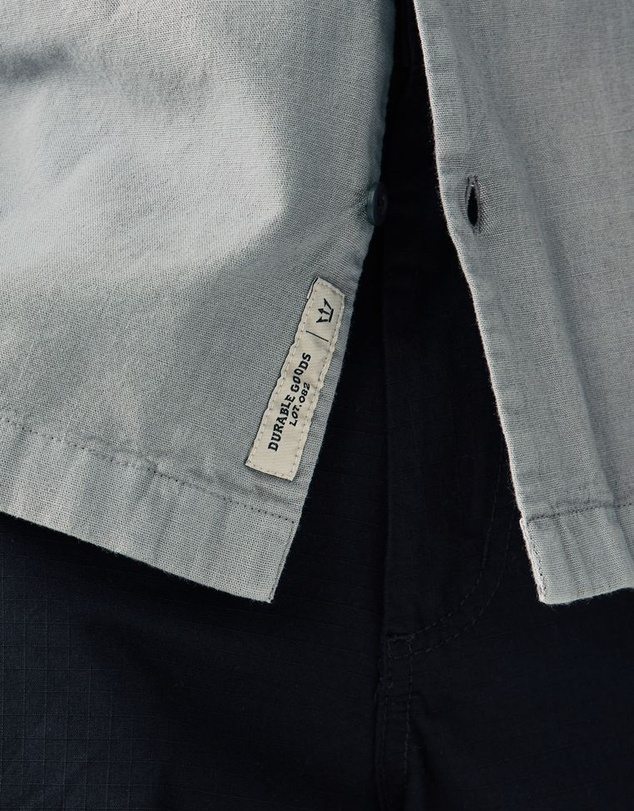 NEXT - Linen Blend Short Sleeve Shirt with Cuban Collar