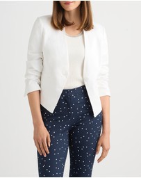 David Lawrence - Liliosa Linen Blend Jacket