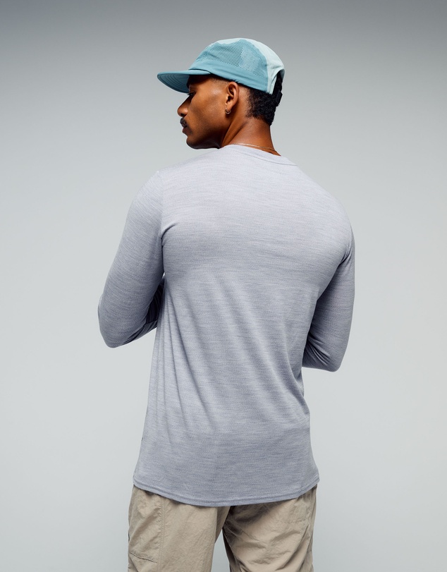 Kathmandu - 100% Merino Long Sleeve V-Top