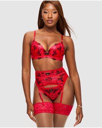 Ann Summers - Roses Are Red Padded Plunge Bra