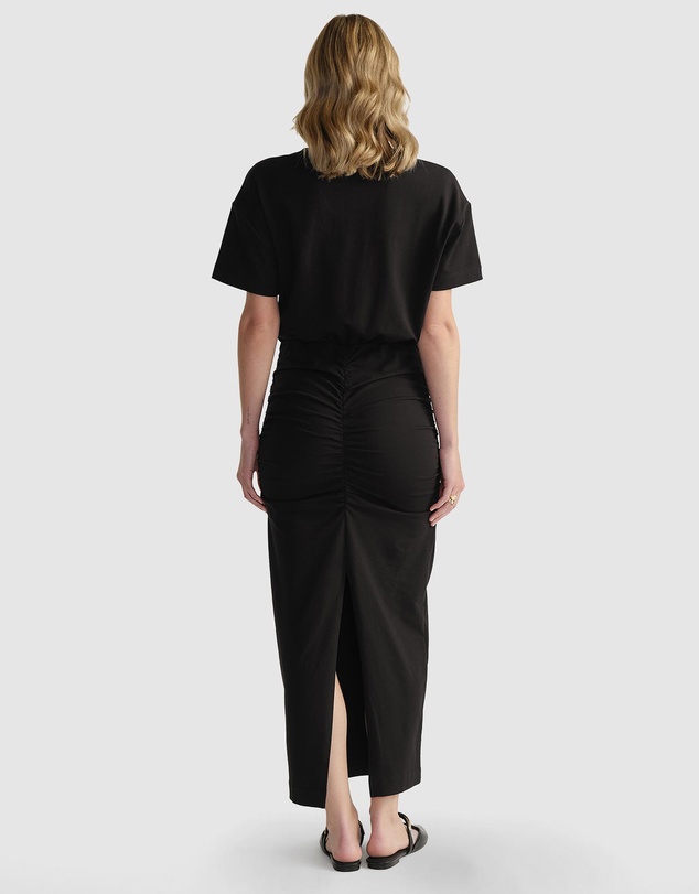 Decjuba - Gabbie Ruched Midi Dress