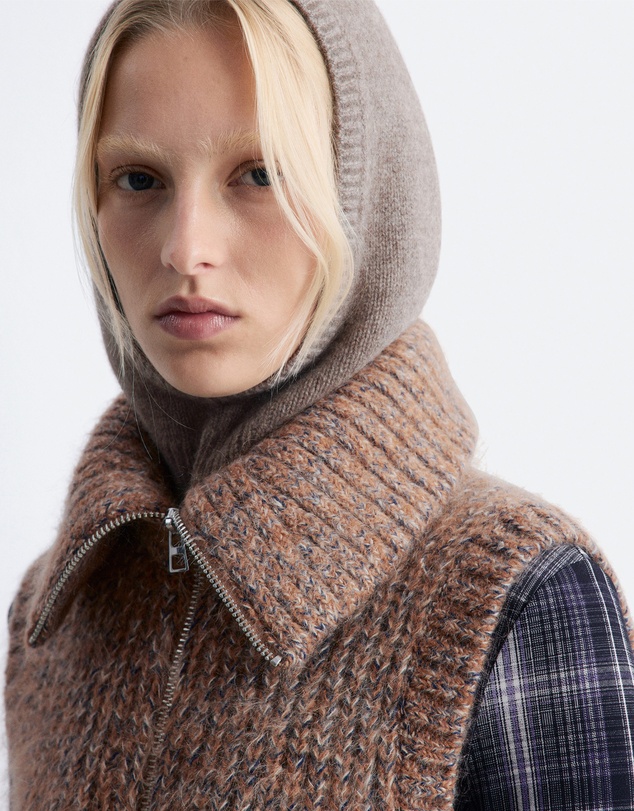& Other Stories - Fitted Cashmere Hood