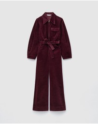 & Other Stories - Belted Corduroy Jumpsuit