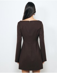 AERE - Eila Tailored Mini Dress