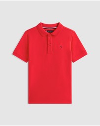Tommy Hilfiger - Essential Flag Embroidery Regular Fit Polo - Kids
