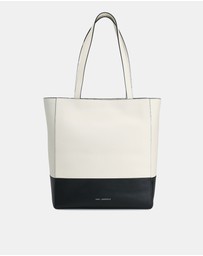 Karl Lagerfeld - Ikon K Leather Medium Tote Bag