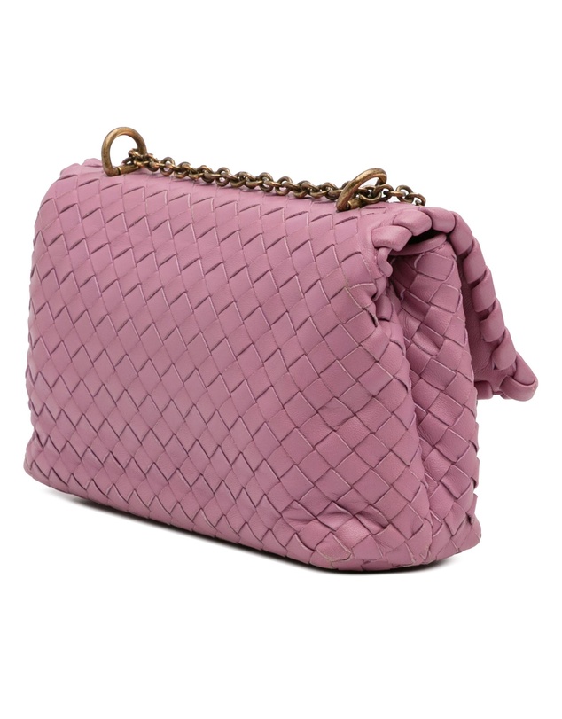 Pre-Loved by Azura Reborn - Pre-Loved Baby Nappa Intrecciato Olimpia Crossbody