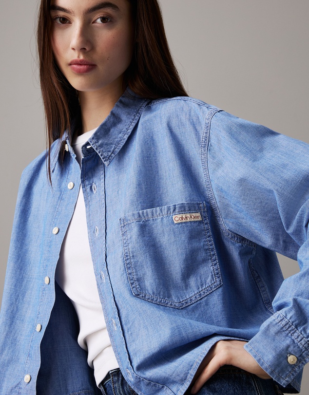 Calvin Klein Jeans - Relaxed Chambray Denim Shirt