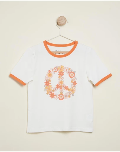 PLAY etc - Peace Tee - Kids-Teens