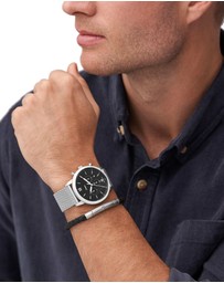 Fossil - Neutra Silver Tone Chronograph Watch