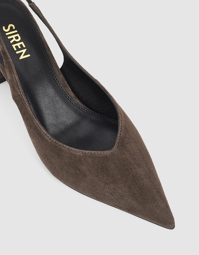 Siren - Yankee Slingback Block Heel