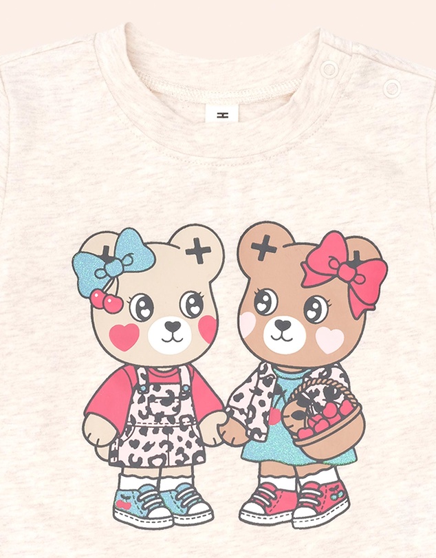 Huxbaby - Two Furiends Top - Babies