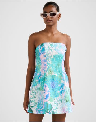 Blue Carmen Floral