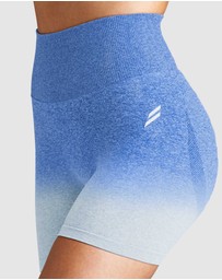 Doyoueven - Ombre Scrunch Seamless Shorts