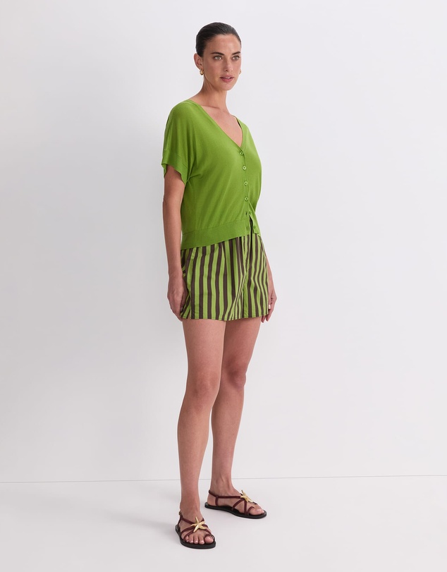 Sportscraft - Silk Blend Reversible Knit