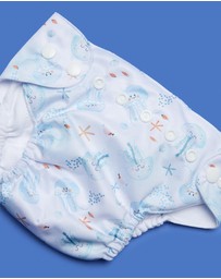 itti bitti - Reusable Swim Nappy + Small Double Pocket Wetbag - Babies-Kids