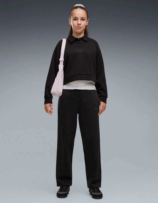 Puma - Class Straight Leg Fleece Pants - Girls