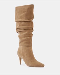 Wittner - Romayn Suede Leather Knee High Boots