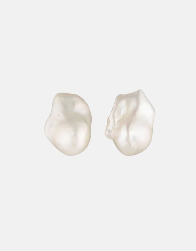 Stephanie Browne - Baroque Pearl Studs