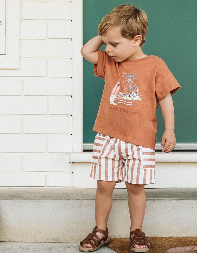 Bebe by Minihaha - Max Stripe Shorts - Kids