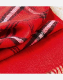 Ozwear Connection Uggs - Ugg 100% Australian Merino Wool Reversible Scarf Red