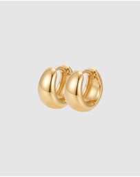 HOUSE OF SLANI - Classic Gold Selene Hoops