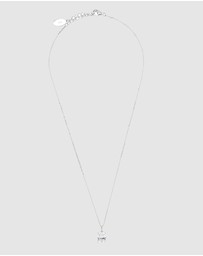 Georgini - Sydney Soirée Fairwater Elaine Cushion Cut Pendant Silver