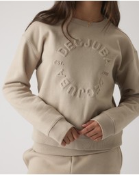 Decjuba Kids - Decjuba Embossed Sweat - Teens