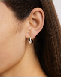 By Charlotte - Dewdrop Small Earrings