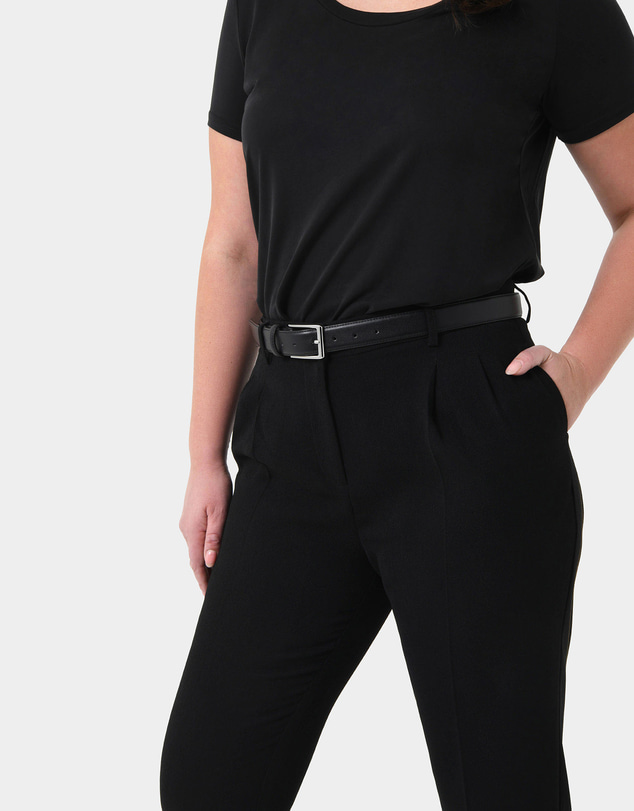 Forcast - Kamille Silver Buckle Belt