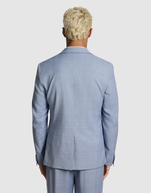 yd. - Pembroke Slim Check Suit Jacket