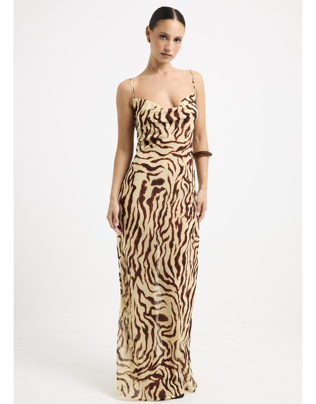 Alice In The Eve - Linda Sheer Slip Maxi Dress