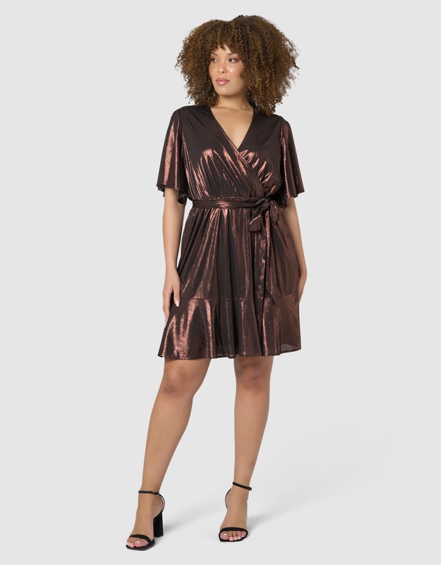 Pink Dusk by Curve Project - I Got You Mini Dress