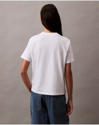 Calvin Klein Jeans - Embroidered Monogram Logo Tee