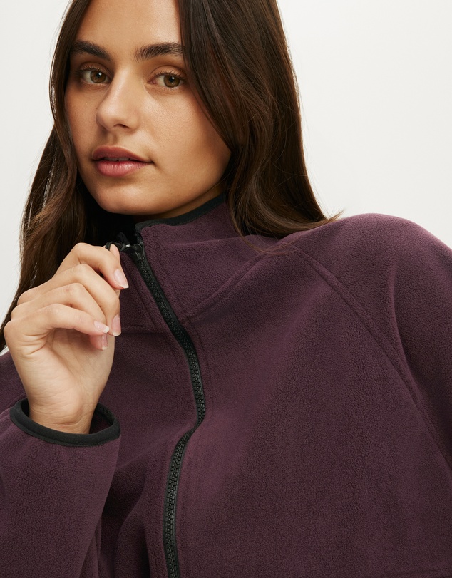Cotton On Body Active - Polar Fleece Raglan Jacket