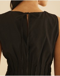 Atmos&Here - Anna Pintuck Shift Mini Dress