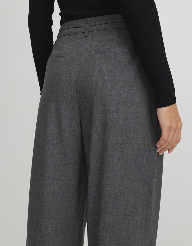 AERE - Nova Tie Waist Tailored Pants