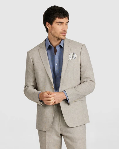 Tarocash - Cove Stretch Linen Blazer
