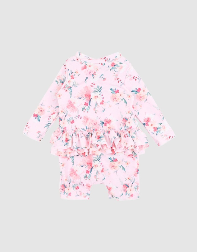 Minihaha - Sydney LS Ruffle Rash Suit - Babies-Kids