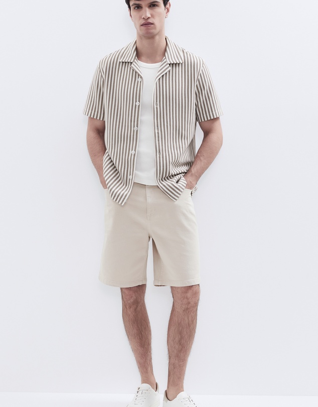 UNISON - Loose Fit Denim Short