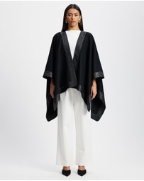 West 14th - Lexington Wool and Leather Cape
