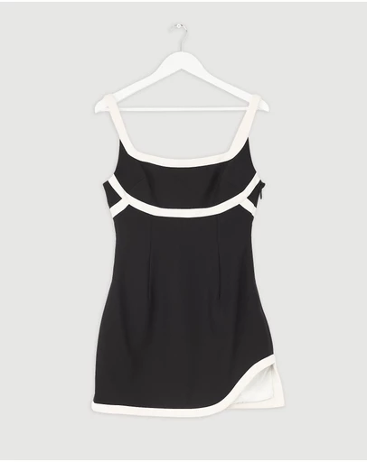 Revibe - Repaired BY JOHNNY. Calypso Splice Mini Dress - AU 10