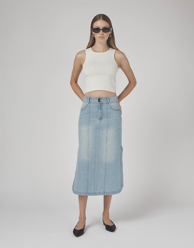 DRICOPER DENIM - Mona Denim Skirt